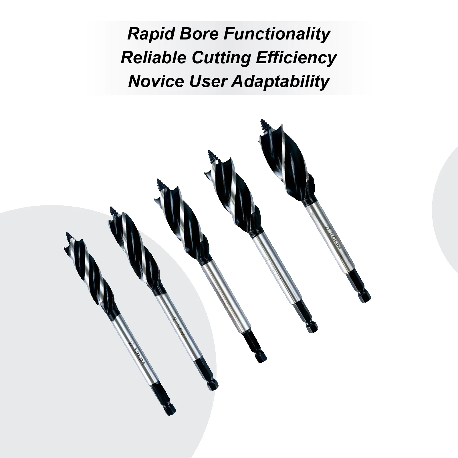 

Набор спиральных сверл с шестигранным хвостовиком, деревообрабатывающие инструменты, набор сверл по бетону и стали для столяров, плотников, дверные замки по бетону