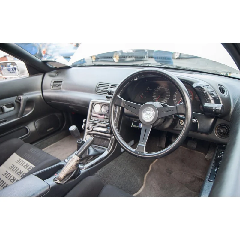 لنيسان سكايلاين R32 ألياف الكربون ماتي مقبض ناقل الحركة واستبدال الإطار (التعديل الداخلي) #2