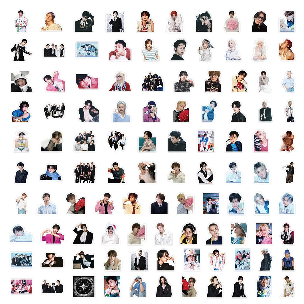 104 Blätter SK-Aufkleber sind sehr beliebt. Koreanische Boyband-Stars, neue Materialien, Handkonto-Aufkleber, neueste beliebte Aufkleber – Detail 10