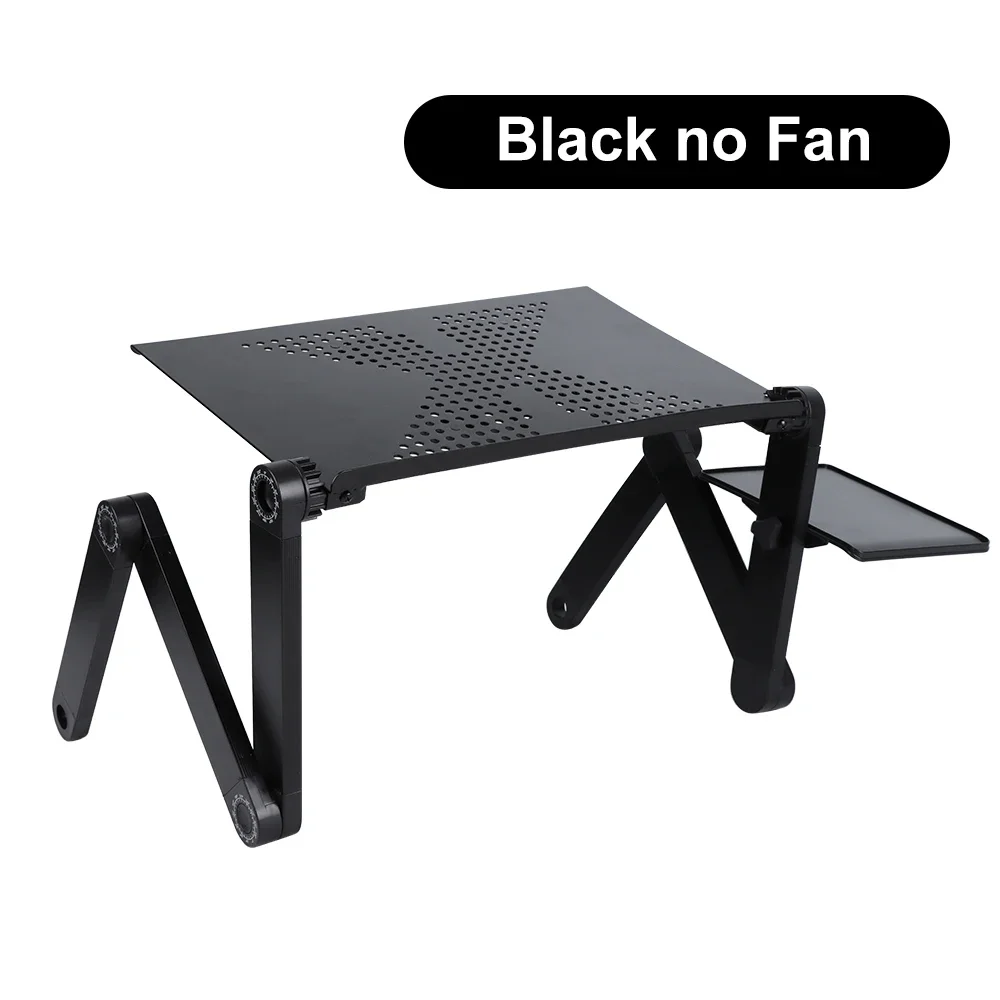 

Adjustable Laptop Desk Stand Portable Aluminum Ergonomic Lapdesk For Bed Sofa PC Notebook Table Desk Stand With Mouse