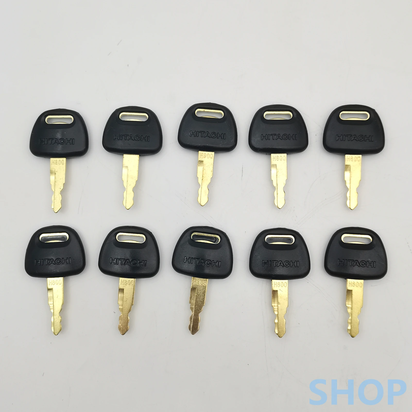 

10PCS H800 Excavator lgnition Key For Hitachi ZAXIS60 ZAX70 EX120 EX200 ZAX210 Excavator Door Lock key、Electric lock key