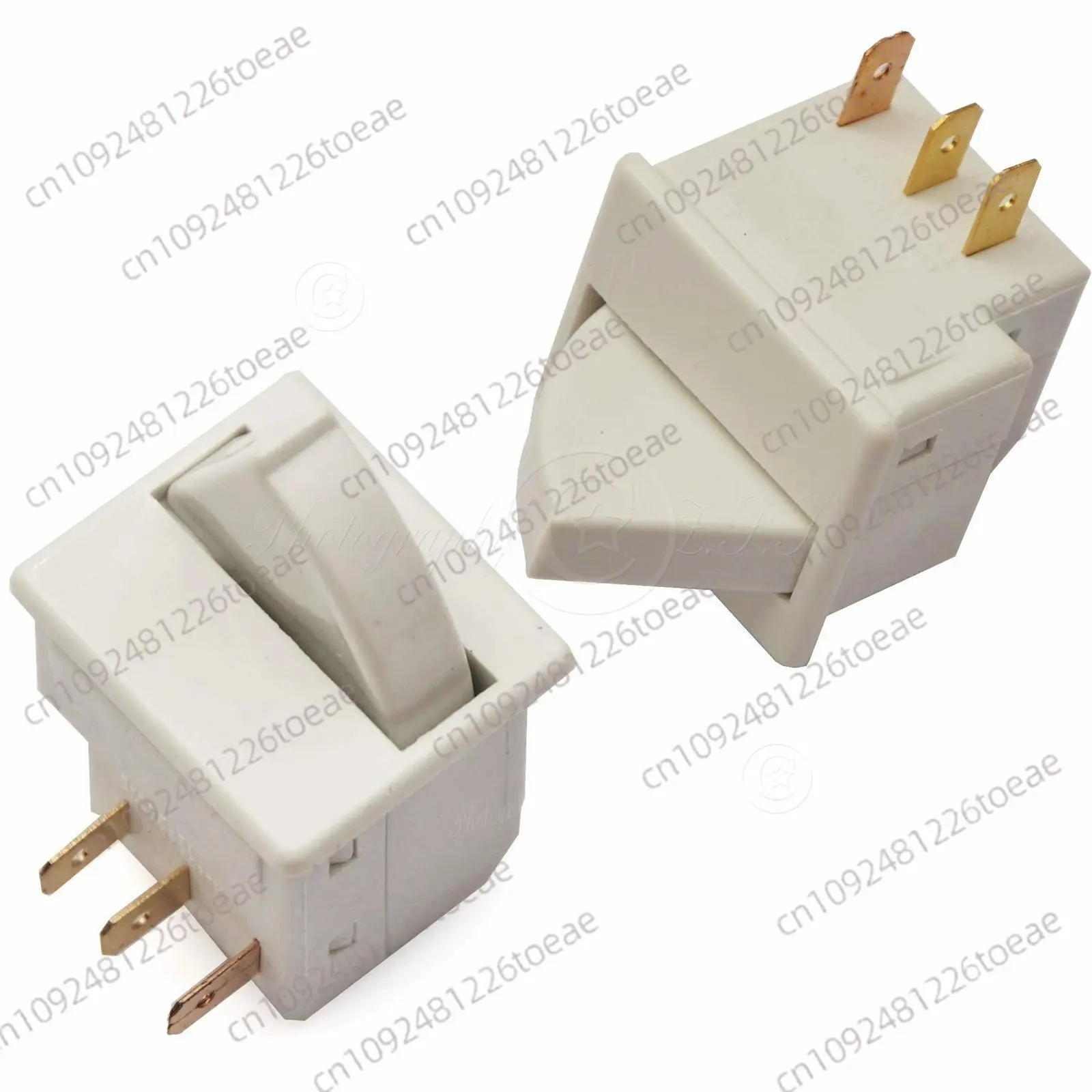 2x Universal 3Pin Refrigerator Door Light Gated Switch For for Homa for Galanz for LG for Haier