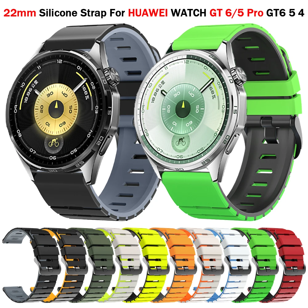 22Mm Silicone Strap… - image