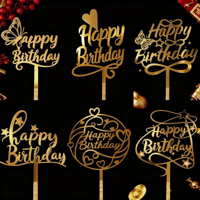 New Gold Acrylic Ha…