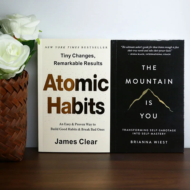 

《Атомные привычки》+《The Mountain Is You》Хубитный и понятный набор для роста Для читателей, поиска трансформации Люди, которые мыть внутренний рост