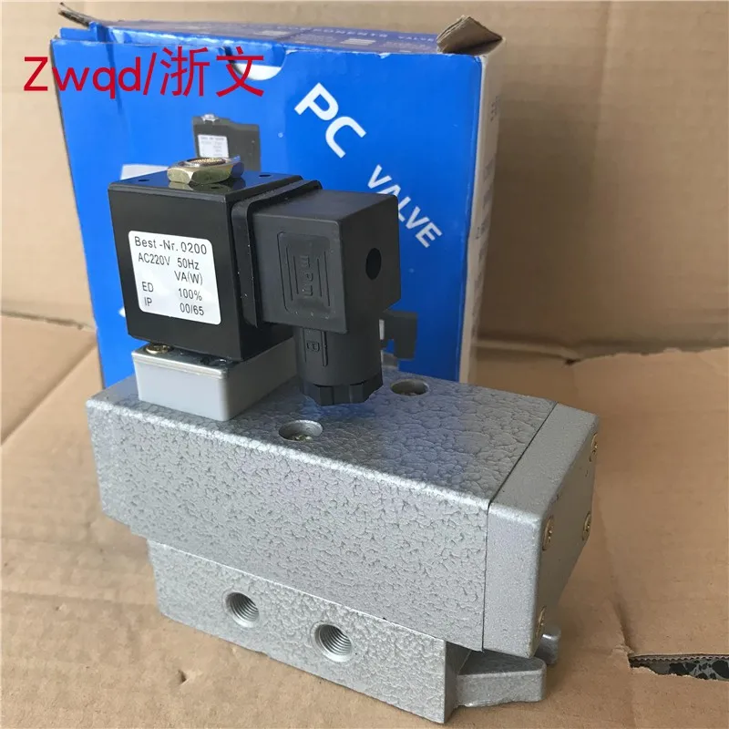 

K25DH-08 DC24V Двухпозиционный пятиходовой одиночный электромагнитный регулирующий клапан