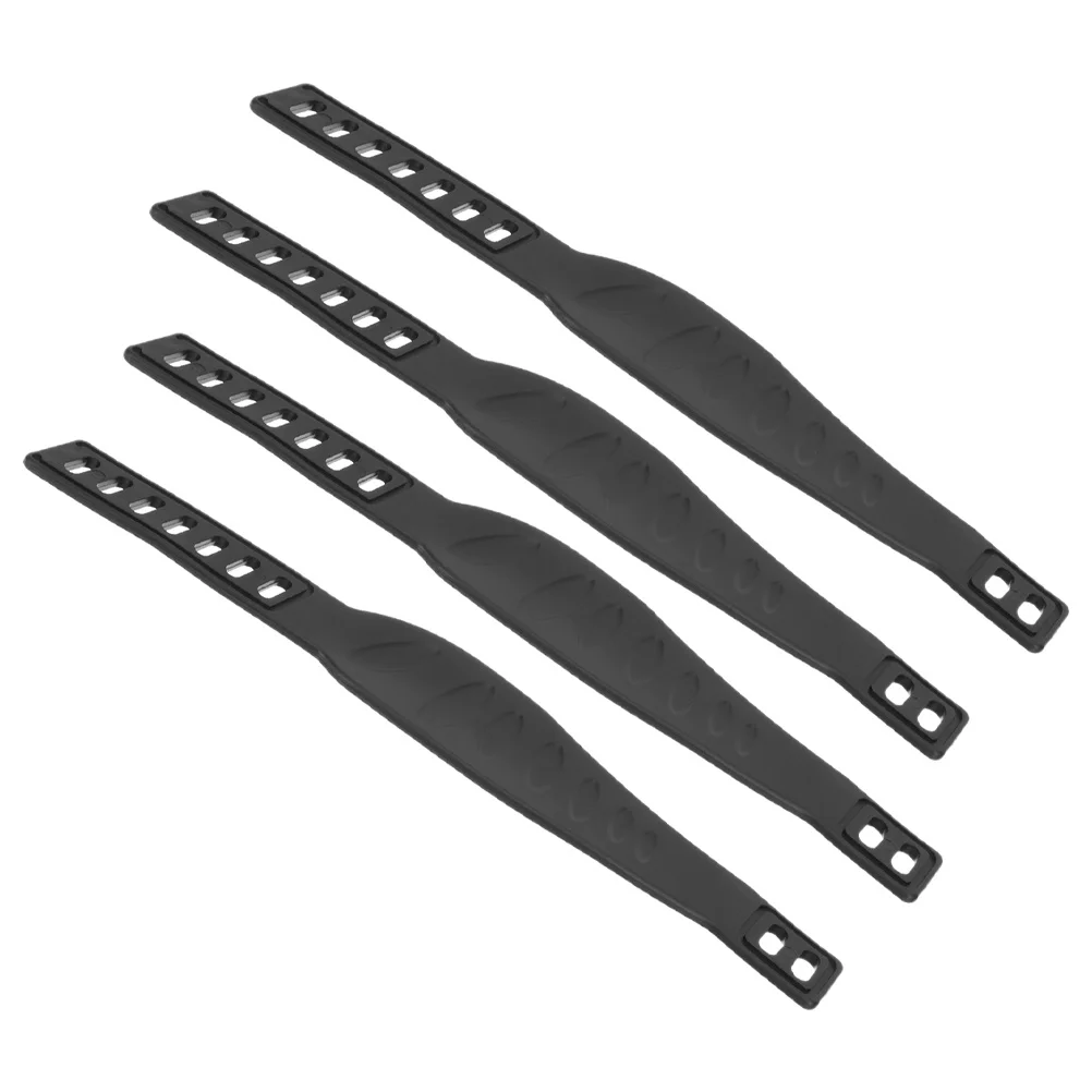 

2Pairs Long Lasting Pedal Straps Adjustable Cycling Footrest Belts Suitable for Most People Bike Supplies Bike Pedal Straps