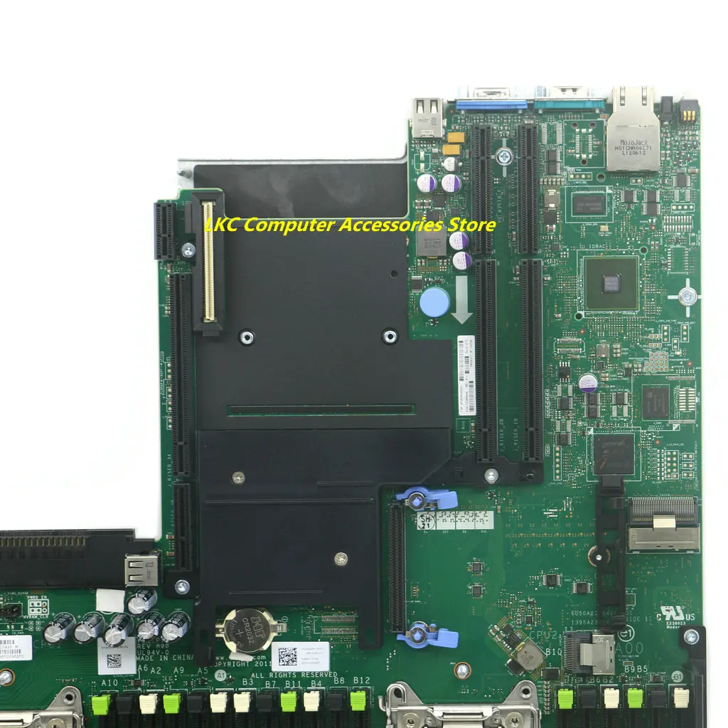 Placa-mãe para Dell, PowerEdge R620, Placa-mãe do servidor, D2D5F, 0FCYWN, 0D2D5F, CN-0FCYWN, CN-0D2D5F, 046R5M, CN-046R5M, 100% testado, Novo