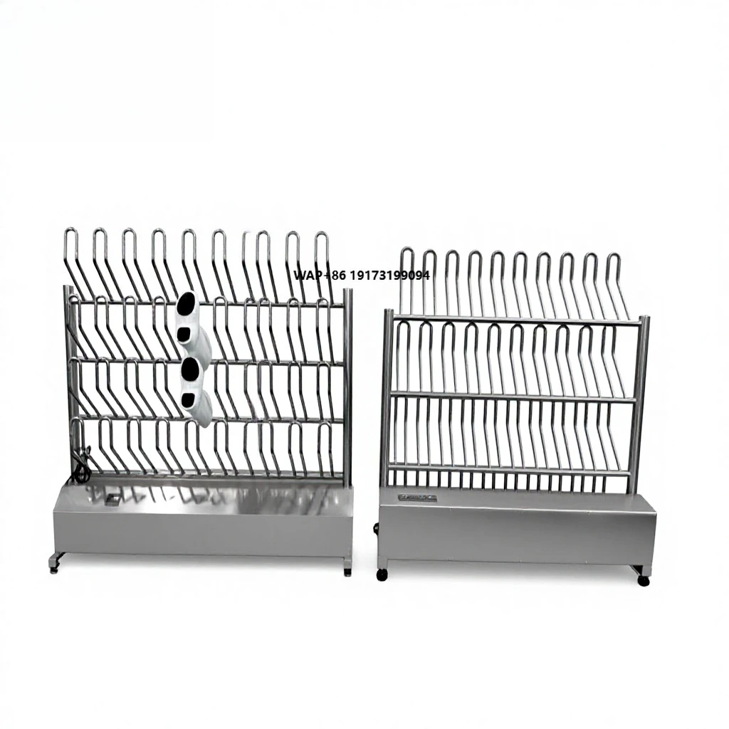 

Slaughterhouse Worker Hygiene System Electric Shoe Boot Dryer Stainless Steel Rack Abattoir Machine for Cattle Sheep Pig