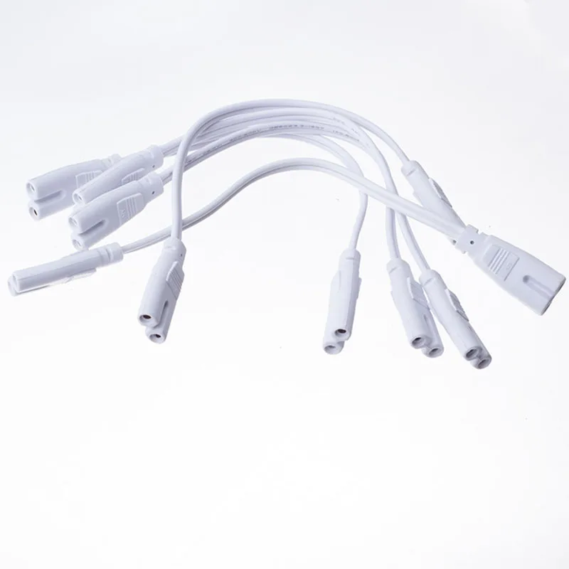 T4 T5 سلك موصل T8 أنبوبة ليد كابل محول القابس ل قوس مصباح 2 ثقب اتصال سلك مزدوج برأس سلك تطويل كهربائي سلك كهرباء كابل كهرباء طويل توصيله توصيله الطاقة توصيله كيبل الطاقه الكهرباء كيبل الطاقه الكهرباء توصيلة باور توصيل