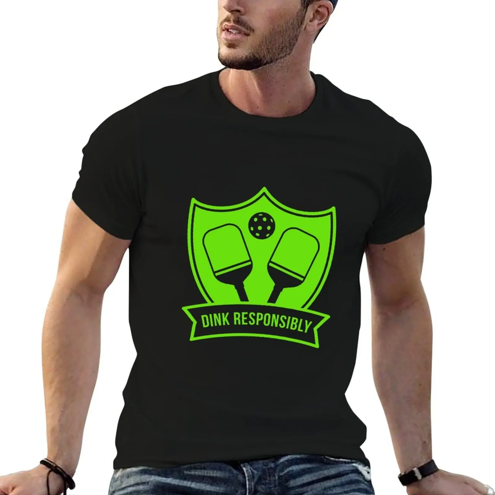 Dink responsibly T-Shirt vintage anime shirt boys animal print workout shirts for men