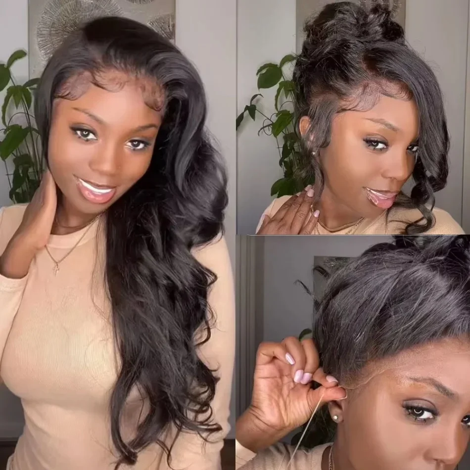 

Body Wave 360 Full HD Lace Frontal Wigs Human Hair Preplucked Brazilian 13X4 13X6 Lace Front Human Hair Wig 30 40 inches