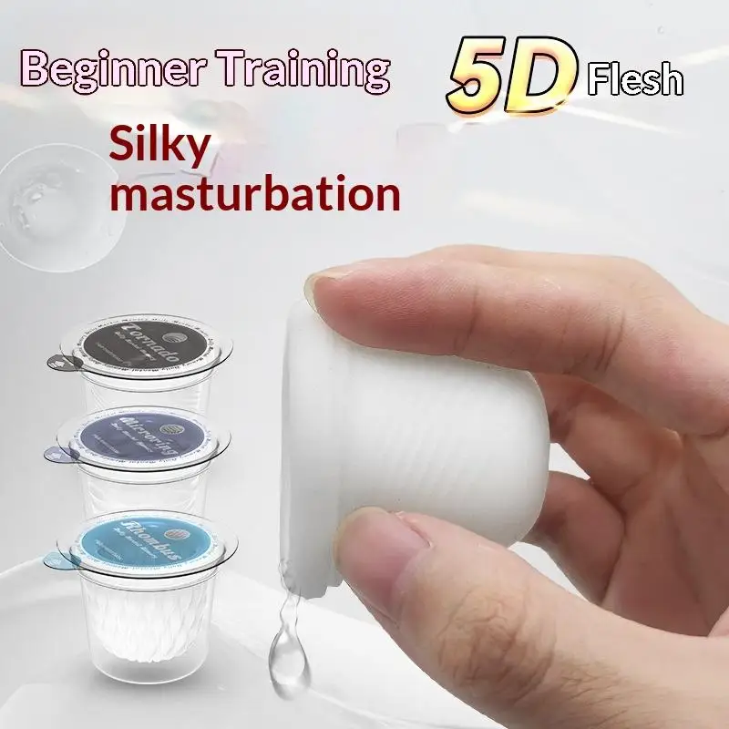 New Mini Masturbator Egg Portable Pocket Pussy For Men Disposable Male Sex Toy Cup view 2