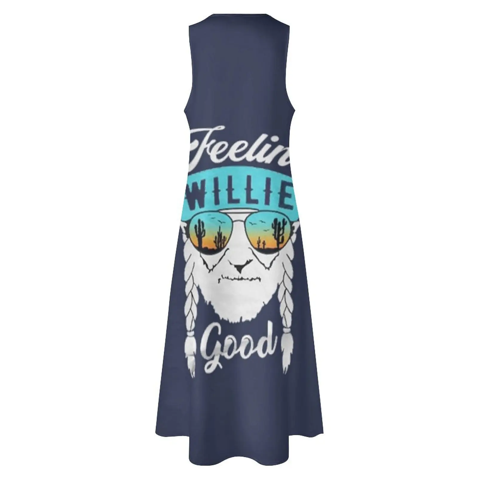 Feeling Good Willie Camiseta unissex de manga curta – Camisas Willie fofas – Sentiment Good – Vestido longo Willie