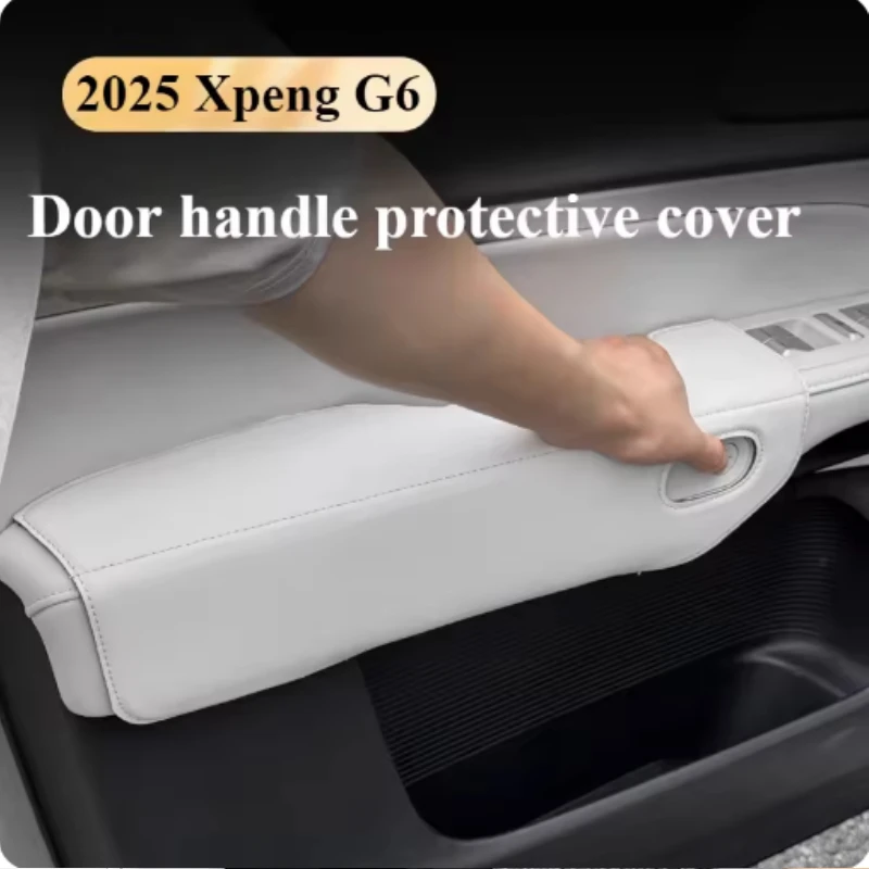 

25 For Xpeng G6 Plus Door Handle Cover Interior Accessories Anti Scratch Durable Car Interior Protector Original Color Upgrade24