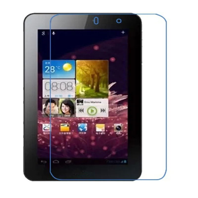 2 Pcs 9H Tablet Penjaga Pelindung Anti Gores Film untuk HuaWei MediaPad Youth2 Pemuda 2 S7-721u S7-721 7 Inci 7.0 Inci Tablet
