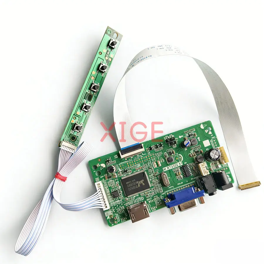 Drive Controller Board Fit LM156LFCL LM156LFDL LM156LFBL LM156LF9L HDMI+VGA 1920*1080 EDP 30 Pin Laptops Panel 1920x1080 DIY Kit
