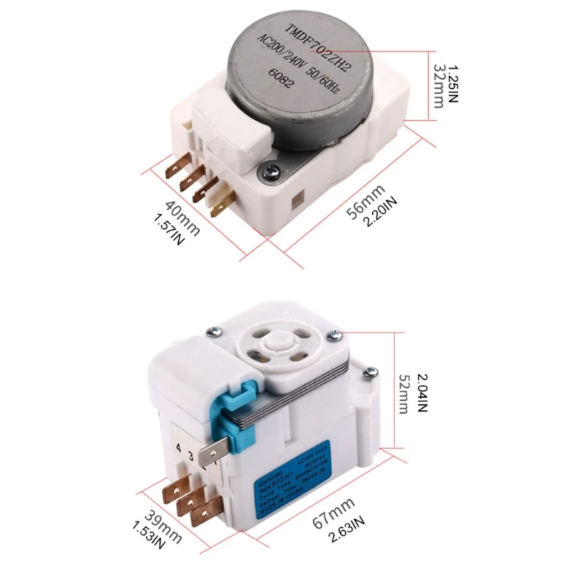 D0AB Defrost Timer Universal 200-240V TMDE802ZC1 3018100310 H.J Daewoo Cooler