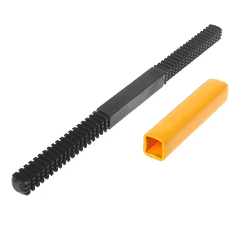 0.75-3mm Pitch Thread Repair File Portable Metric External Thread Restorer Durable Bearing Steel Bolt Teeth Restore Tool