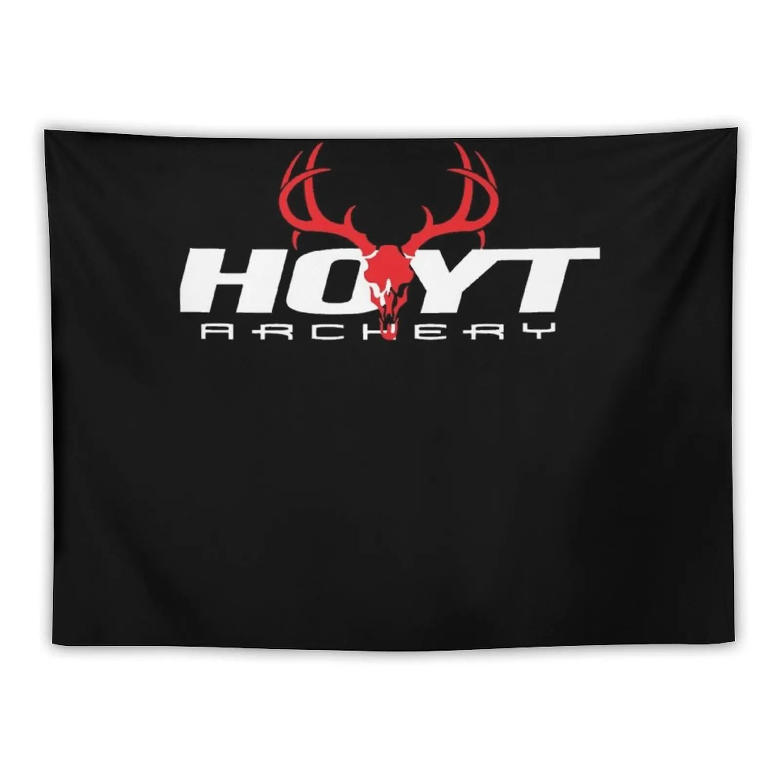 

HOYT ARCHERY LOGO BOW ARROW Tapestry Decoration Bedroom Aesthetic Home Decor Tapestry