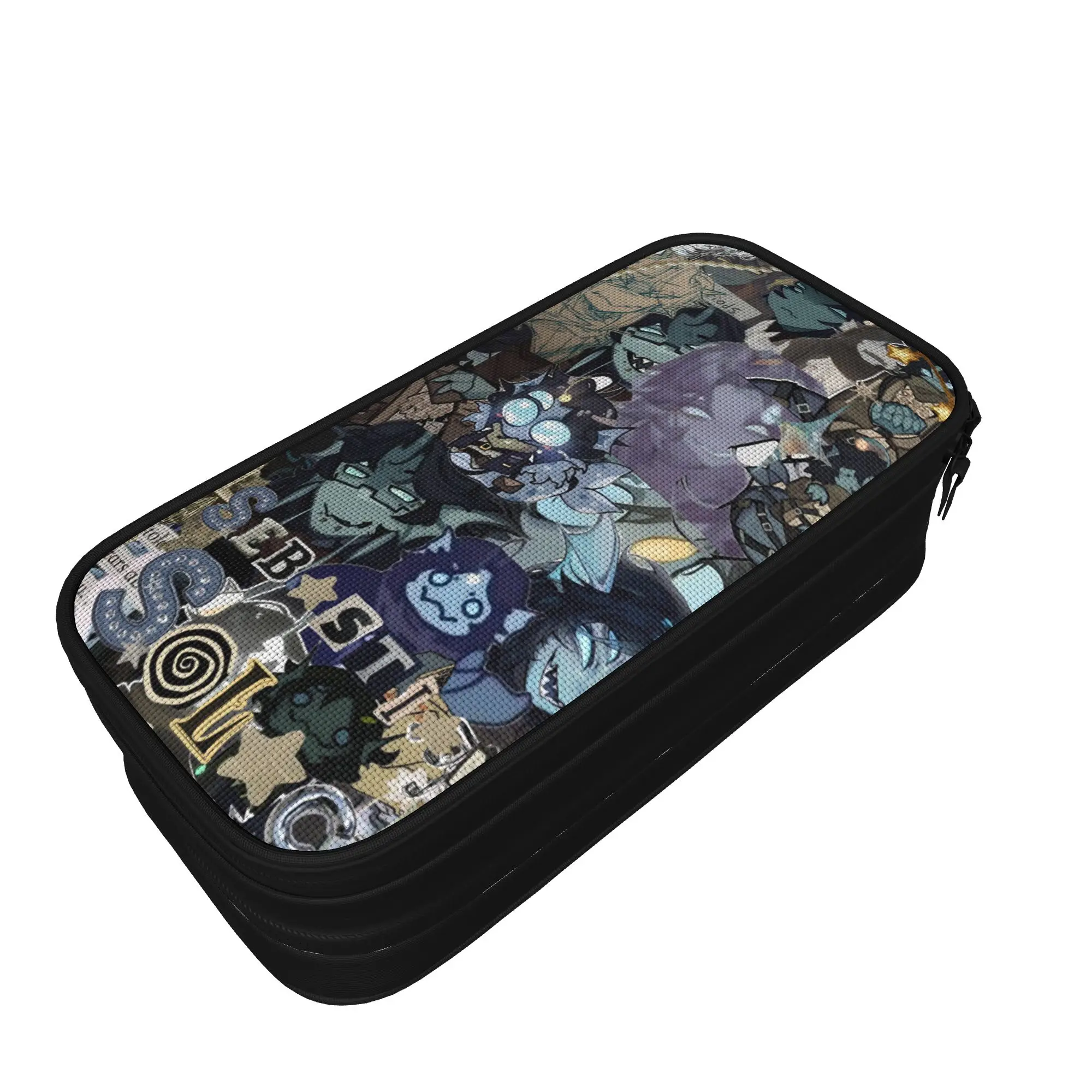 Sebastian Solace Pencil Case Creative   Pen Holder Bag Student Large Storage School Supplies Gifts Pencilcases