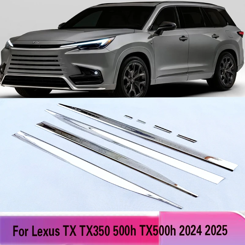 

Для Lexus TX TX350 500h TX500h 2024 2025 боковая дверь, декоративная крышка, накладки, украшение, Стайлинг автомобиля