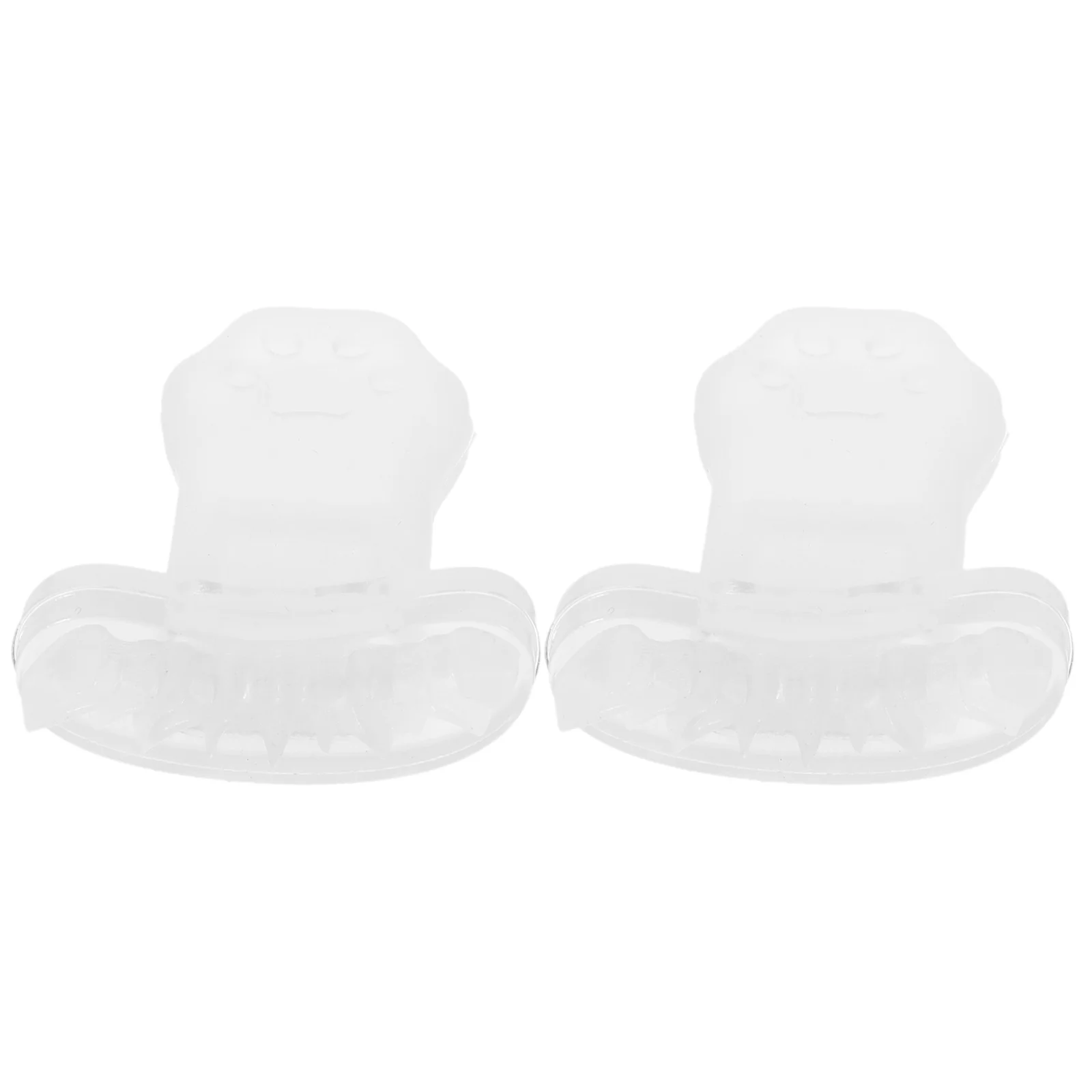 1 Pair Silicone Lower Eyelashes Stamp For Women Soft Makeup Tool Left Right Lash Stamp Portable Beauty Accessory