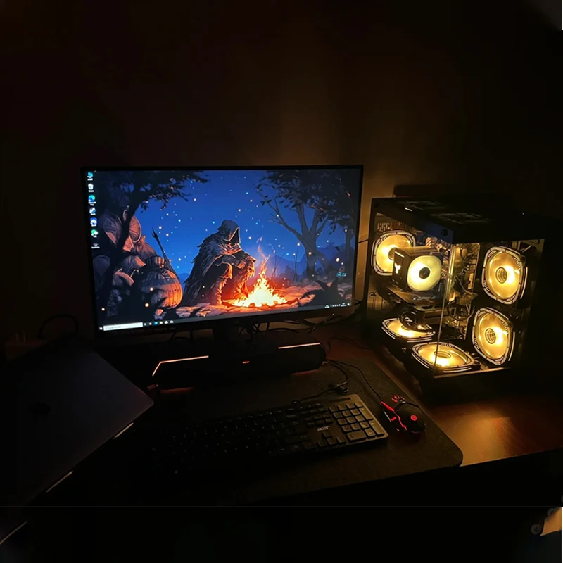 新型ハイエンド組立機 i5 13400F RTX5060Ti/14600KF/K 5060TI 8G 高フレームレート ゲーミングデスクトップパソコン ホスト DIY 完成セット