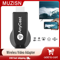 Muzisn  M2 Plus Wireless WiFi Display 4K 1080P HDMI-Compatible TV Dongle Receiver for DLNA Airplay Miracast for AnyCast for IOS
