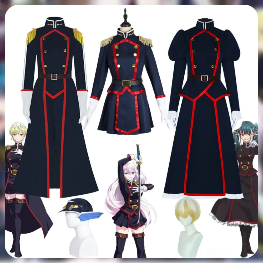 Mato Seihei no Slave Cos Uzen Kyoka Cosplay Uniform Azuma Yachiho Izumo Tenka Cos Costume Women Girls Outfit Halloween Clothes