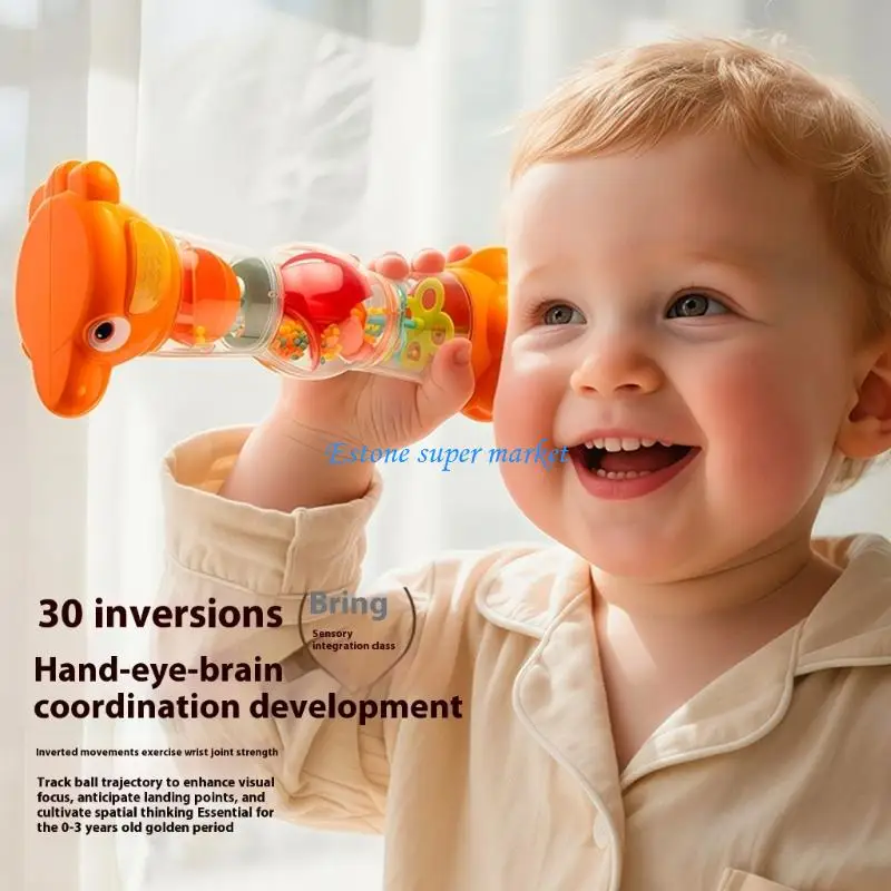 090B Kids Relaxation Tool Rain Sound Simulator Sensory Auditory Toy for Baby Soothing