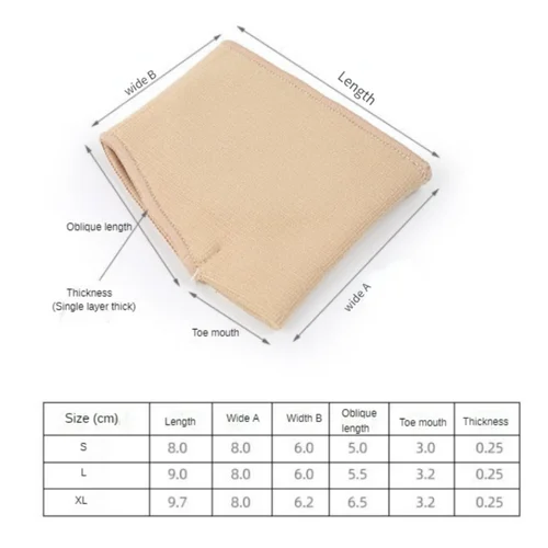 Imagen 2 del producto Almohadillas metatarsianas de silicona, separador de dedos, alivio del dolor, calcetines en el antepié, plantilla ortopédica para juanete, Corrector de Hallux Valgus, herramienta para el cuidado de los pies