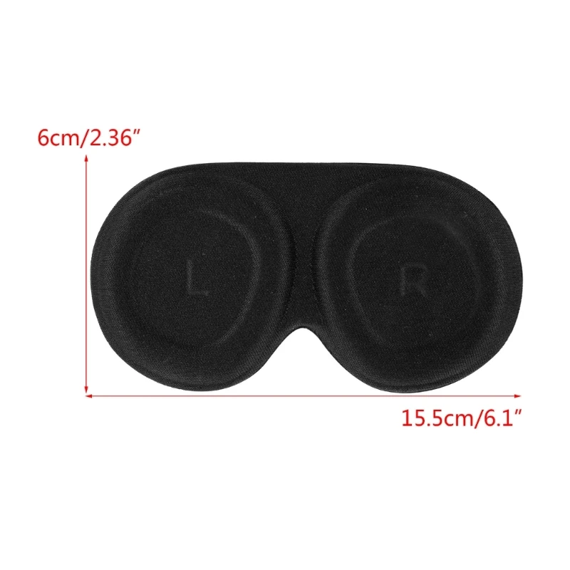 Protective Cover for Meta Quest 3 Silicone Dustproof Sweat-Proof Protector Eye Pad for Meta Quest 3 Lens Accessory