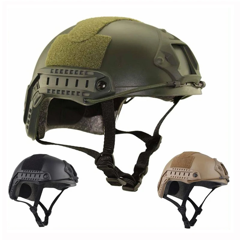 

War Game Helmet Army Airsoft MH Tactical Fast Helmet Protection Lightweight for Military Airsoft Paintball Hunting Shooting