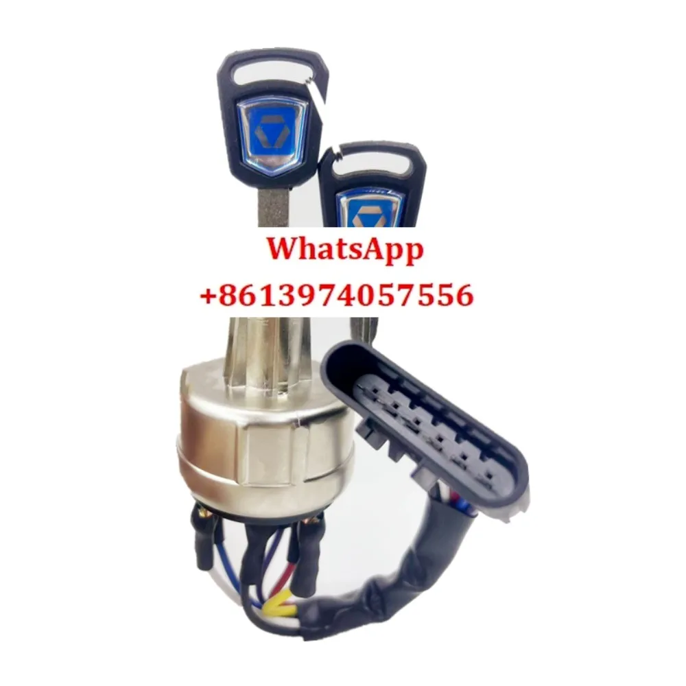 

XCMG excavator ignition switch electric XE15 26 60 75 135 200 215 365D door lock start lock