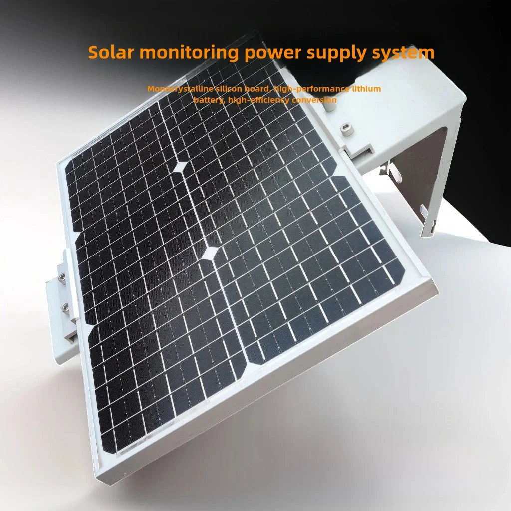 Solar Lithium Battery Energy Storage Security Monitoring Outdoor Photovoltaic Dc12V Geological RainfallMeteorological Collection