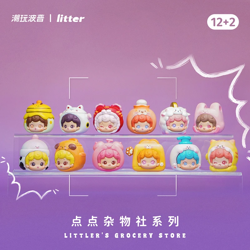 

Blind Box Series Trendy Pop Dot Miscellaneous Society Series Blind Box Cute Girl Heart Cute Handmade Gift Desktop Ornament Gift