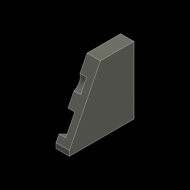 MOC 10PCS Speciale Liscio Piastrella Piatta 2x2 Sinistra Building Blocks Mattoni Kit D173B Castello Bordo Pannello Particelle Giocattoli Per Bambini Regali per bambini