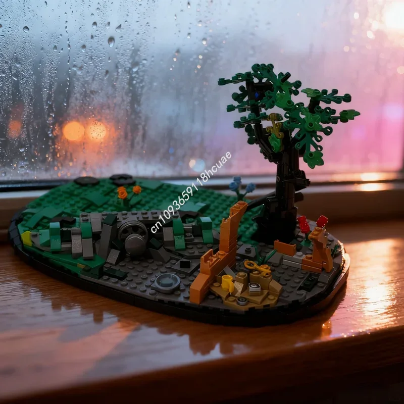 

604pcs MOC Base Thunderjaw Horizon Zero Dawn Iconsed Model Toy Building Blocks DIY Idea Education Kids Christmas Gifts Birthday