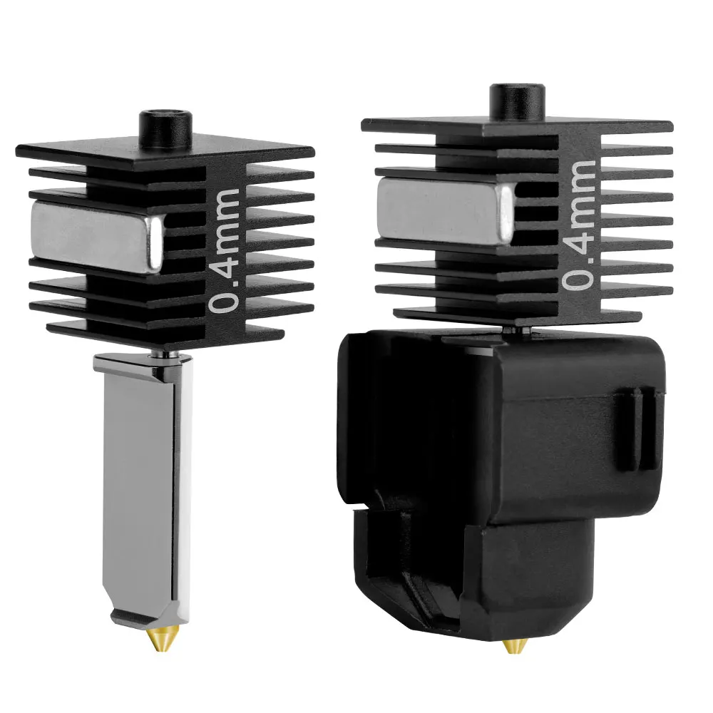 Für Bambu Lab A1/A1 Mini Hotend Kit 0,2/0,4/0,6/0,8mm Edelstahl DLC Gold Düse Hot End für Bambulab A2L 3D-Drucker Teile – Detail 7