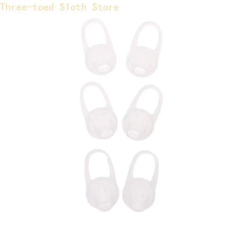 1Set schnurgebundene Premium-Ohrstöpsel Ersatz-Silikon-Ohrhörer Ohrstöpsel Gel-Ohrstöpsel E74A – Detail 7