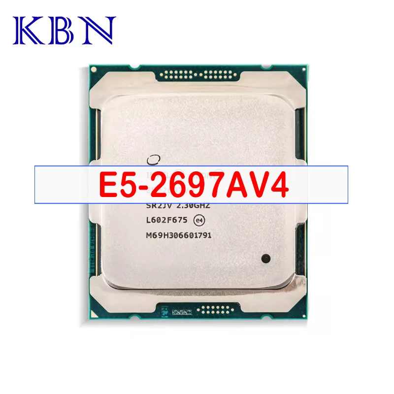 

Xeon E5 2697AV4 official version CPU 14 nm 16 Cores 32 Threads 2.6GHz 40MB 145W processor LGA2011-3 for X99 server motherboard