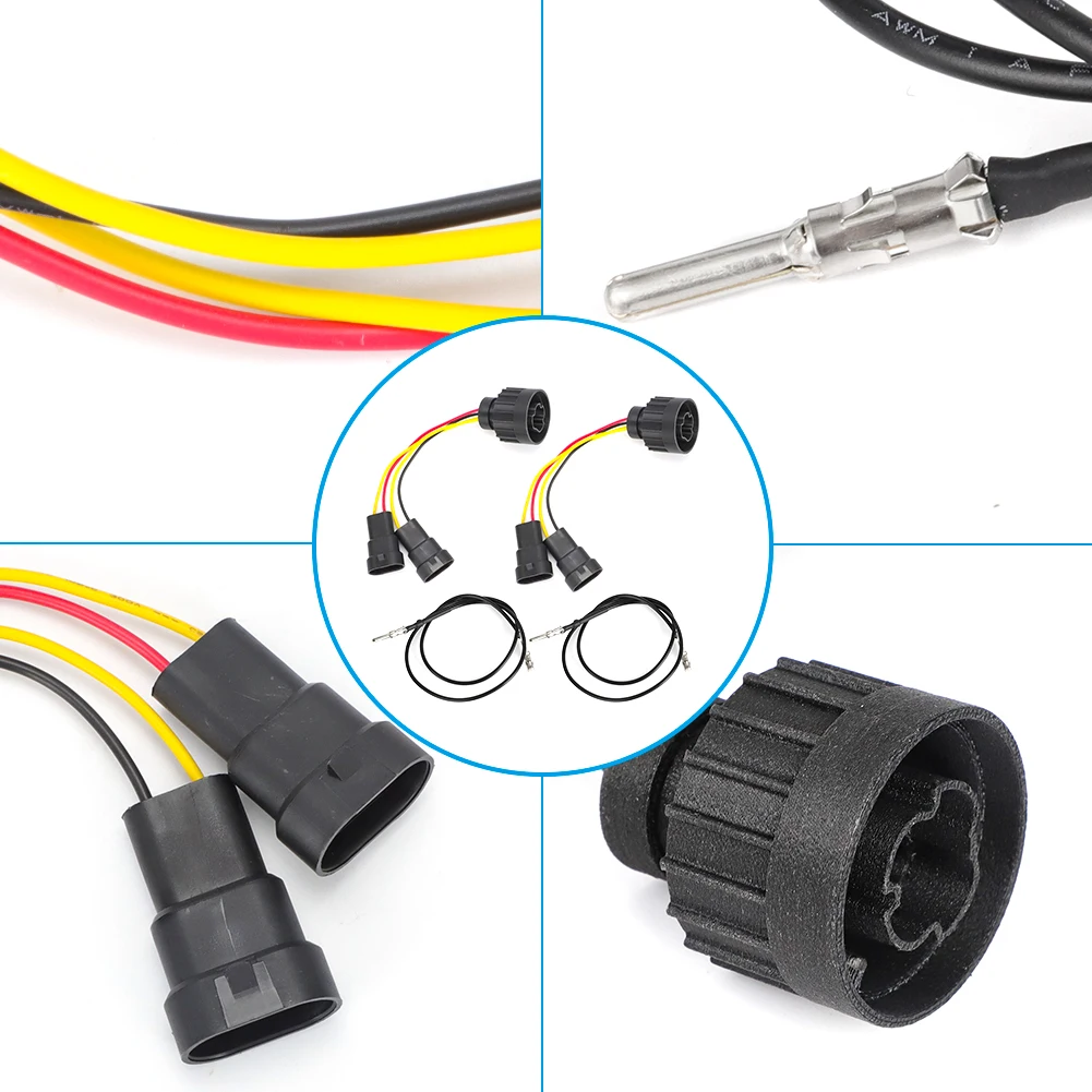 Auto-Scheinwerfer-Adapter-Kabelbaum-Paar für BMW 3er Serie E36 Bosch ZKW Depo DJ Auto Hella Euro-Stecker-Umwandlungsanschluss – Detail 6