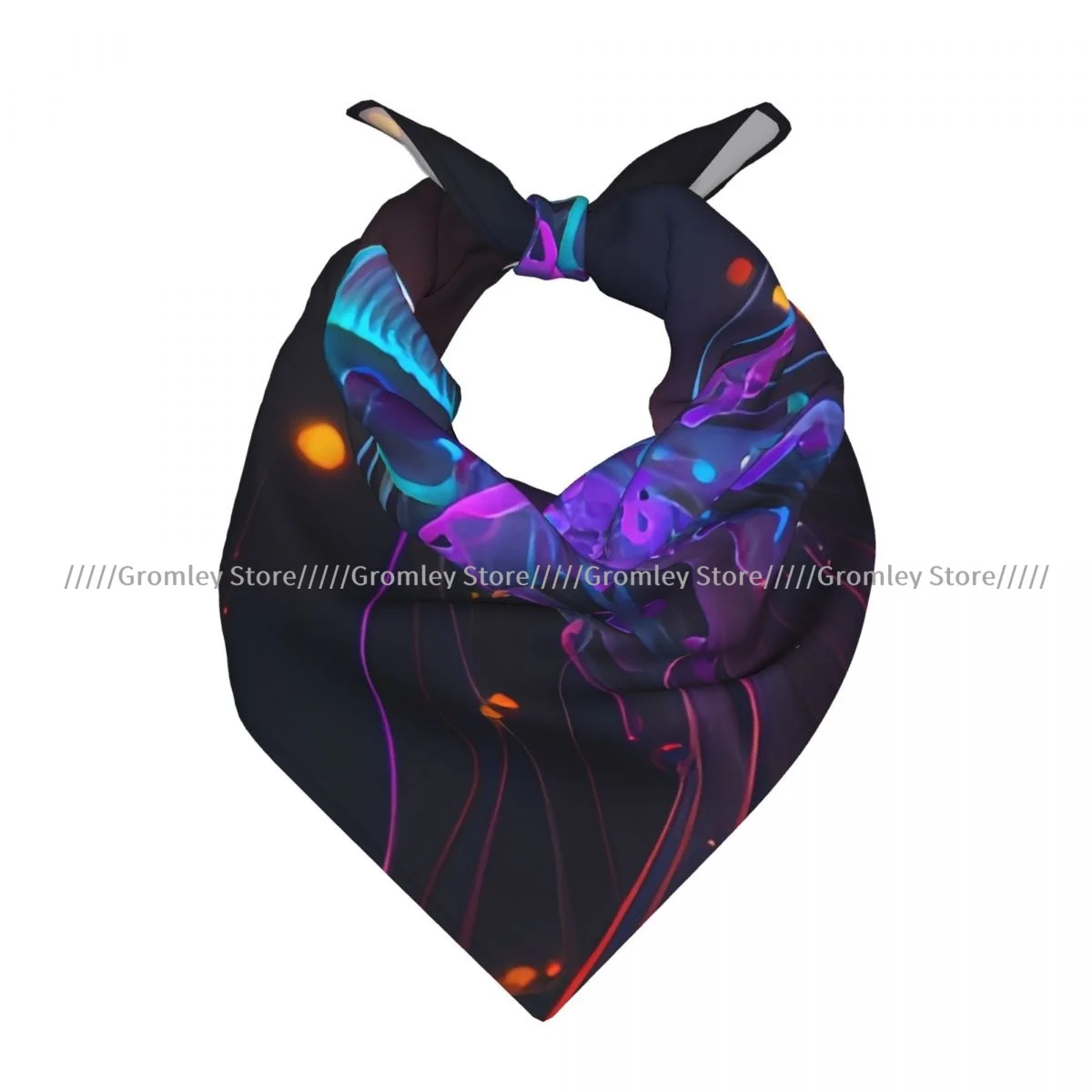 

Jellyfish In The Sea Square Towel Multifunctional Neck Scarf Hair Bandana