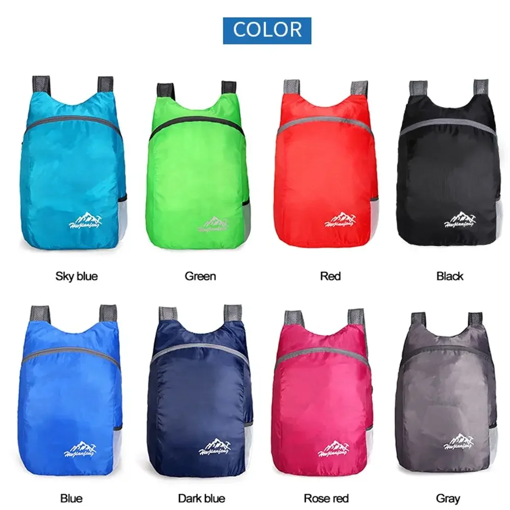 Outdoor Ultralight Foldable Lightweight Packable Backpack Folding Handy Bag Men Women Daypacks Travel Daypack