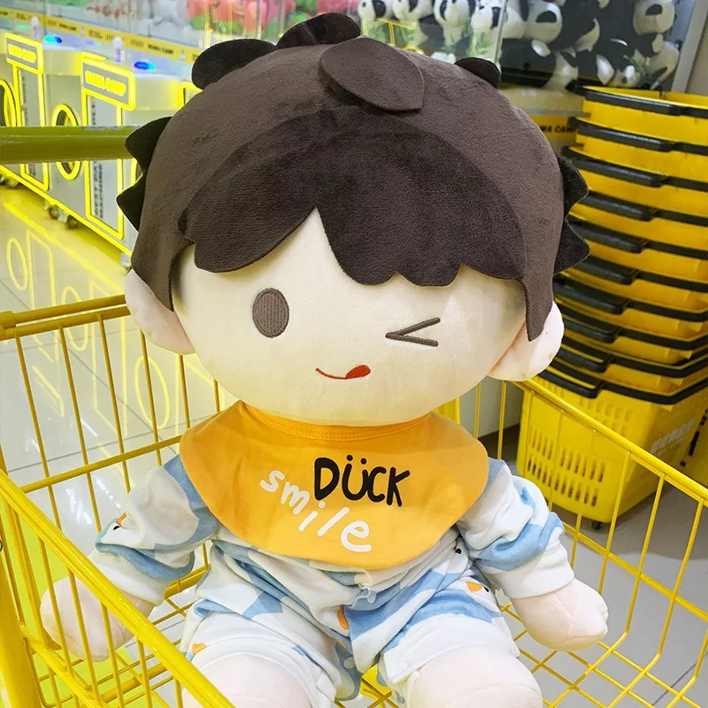 

Anime Peripheral Kawaii Haikyuu Plush Doll Cute 40cm Oikawa Tooru Boneless Cotton Doll Girls Sitting Pillow Ornament Doll Gift