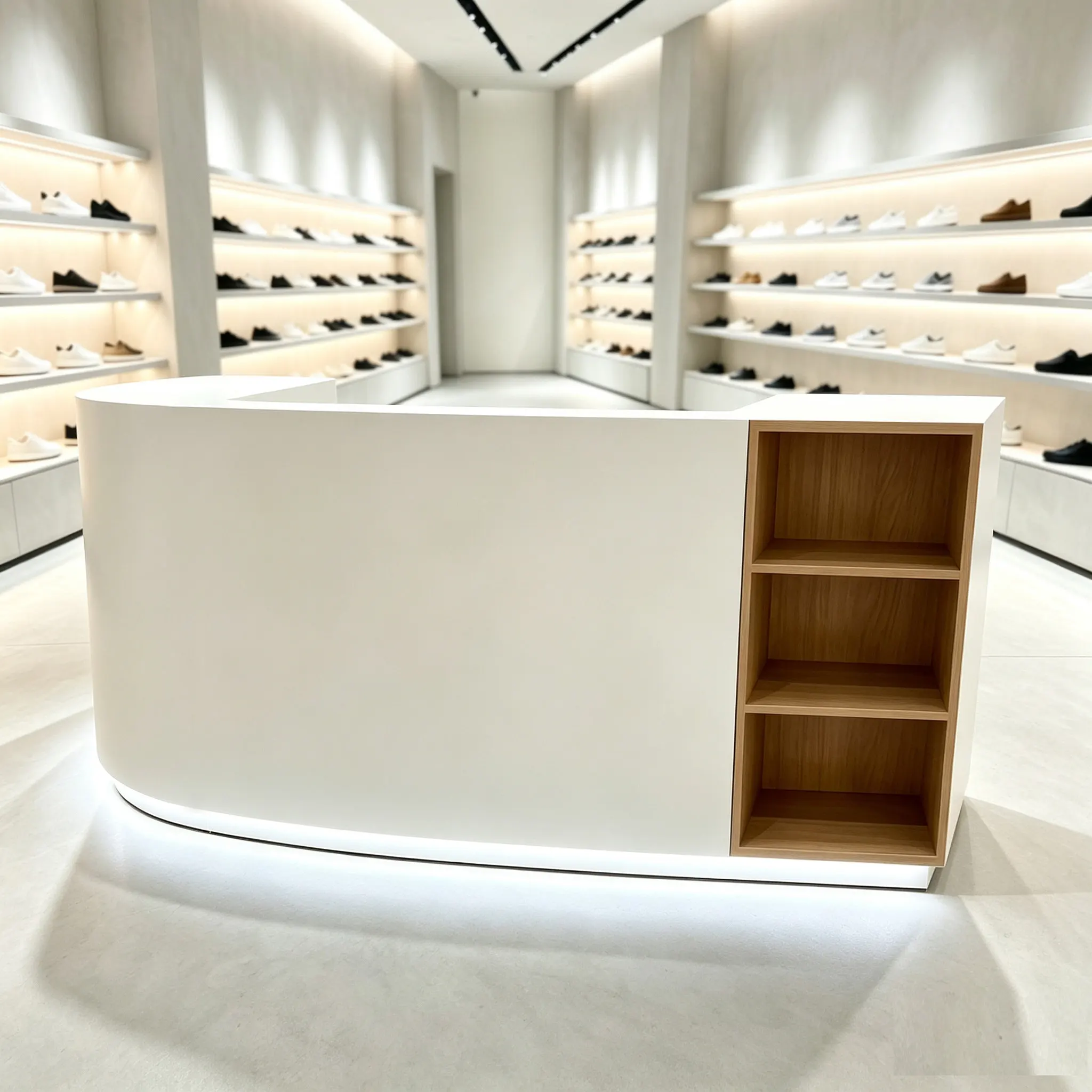 Bar front desk checkout page store small simple modern milk tea women's clothing convenience store beauty salon reception