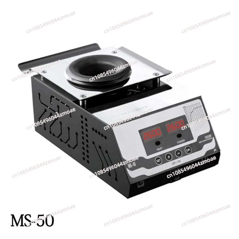 MS-50 250w Digital Lead-free Titanium Alloy solder pot melt  0.6KG temperature adjustable Melting tin furnace 110V /220V