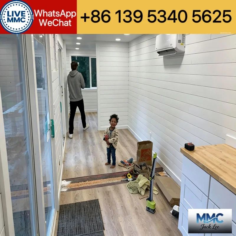 Double-layer container house foldable expandable modular house 40-foot prefabricated house Australian home office