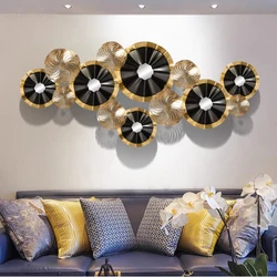 Metal Wall Hanging Decoration for Living Room, Retro Porch Decoration, Restaurant, Large Wall Decor, Household Indoor Furniture
